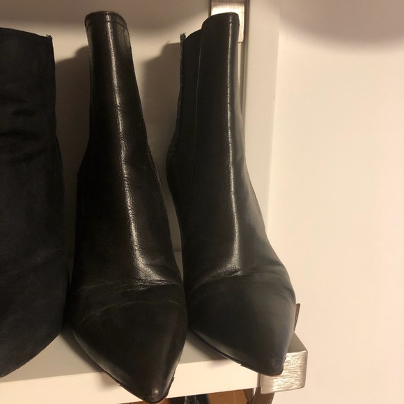 L’Autre Chose Brown Ankle Boots Size 38.5 - Picture 2 of 3